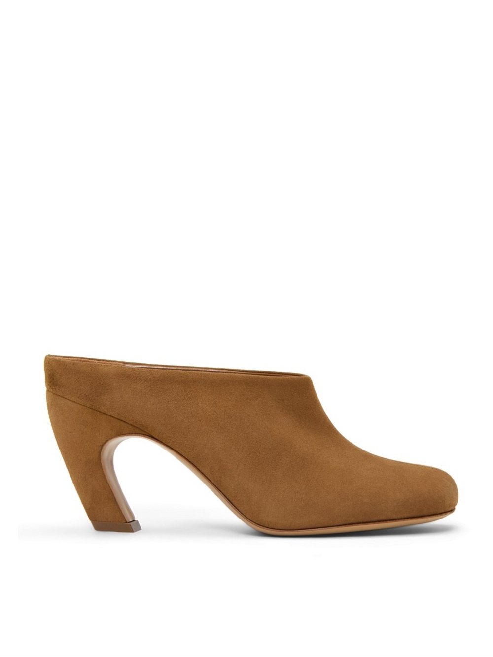Le Monde Beryl Mica Suede Heeled Mule